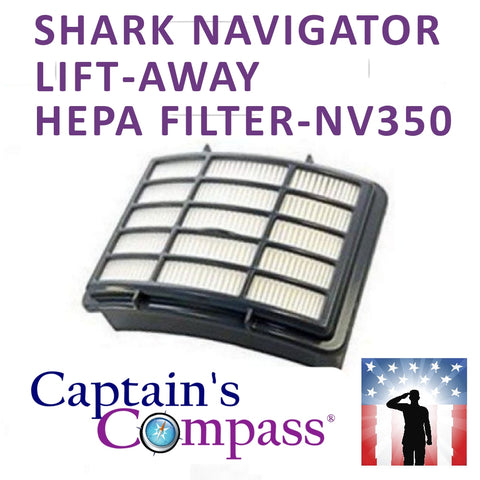 SHARK NAVIGATOR LIFT-AWAY HEPA FILTER-NV350